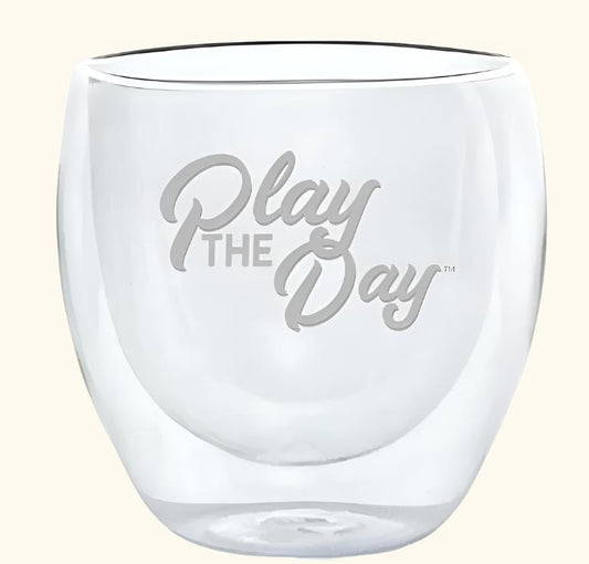 6 oz Play the Day™ Double-Wall Glass – Clearance