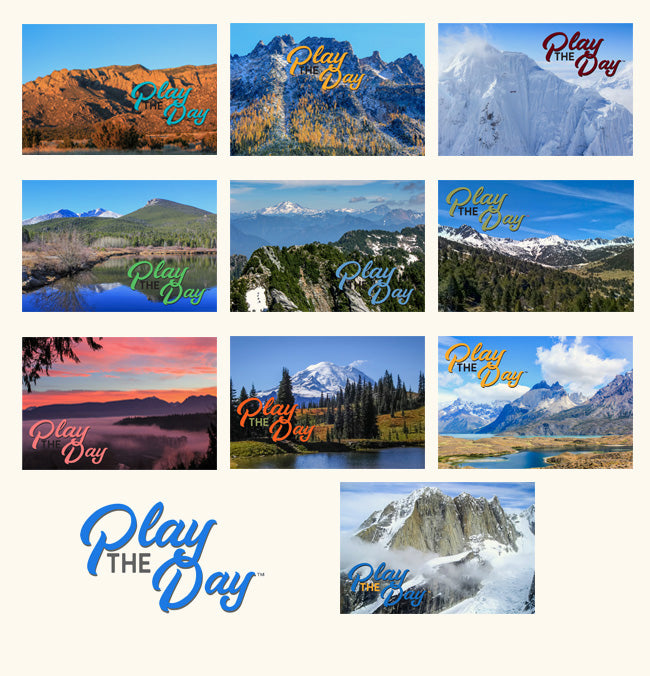 Set of 10 Play the Day™ Notecards — Clearance