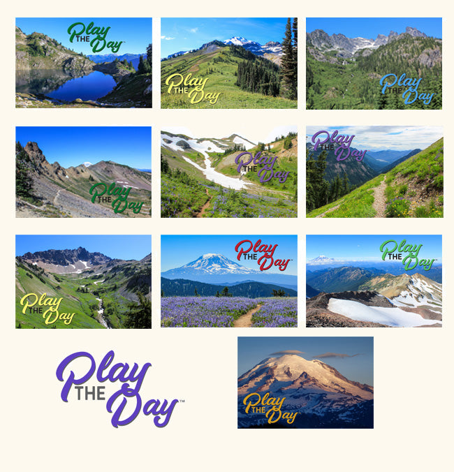 Set of 10 Play the Day™ Notecards — Clearance