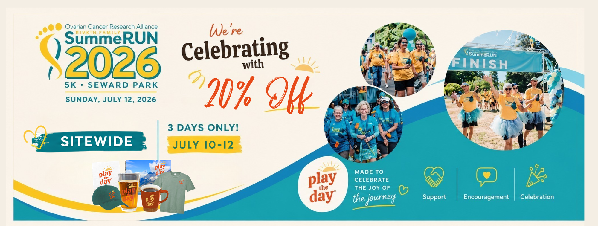 OCRA SummeRun Sale Banner