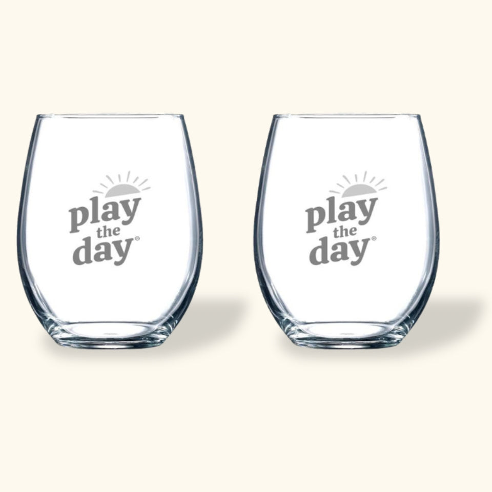 Stemless Wine Glass Set | 9 oz