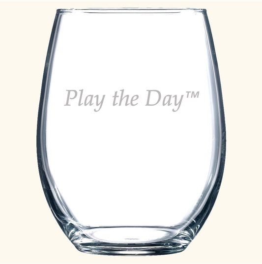 Play the Day™ Glass/Tumbler (8 0z.)