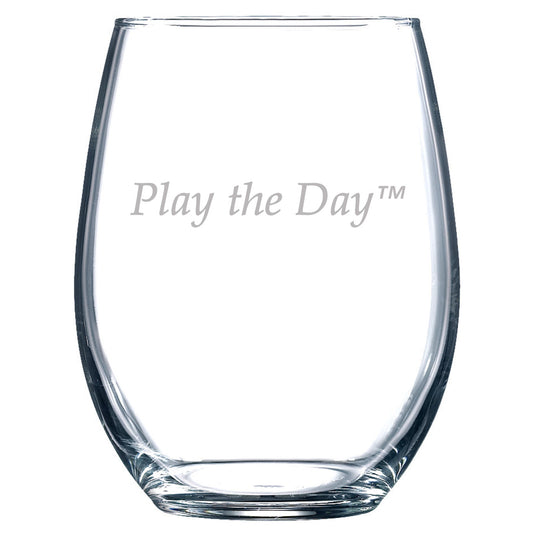 Play the Day™ Glass/Tumbler (8 0z.)