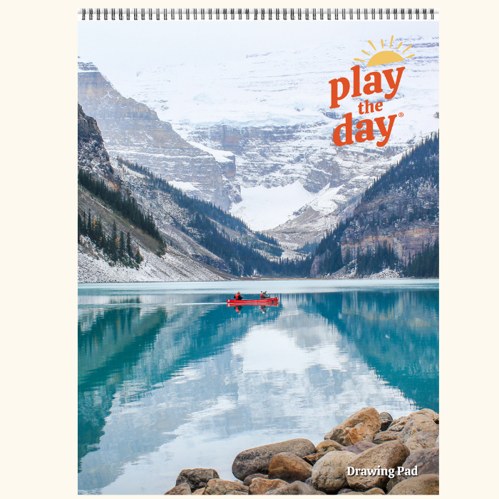 Play the Day® 9" x 12" Recycled Paper Art Pad