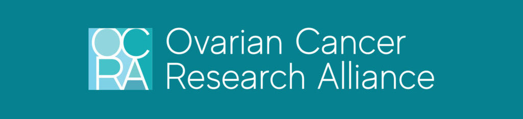 Ovarian Cancer Research Alliance logo featured on Play the Day® 10% for Research page